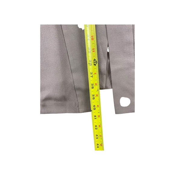 Eileen Fisher Silk Drape Front Kimono Cardigan Duster XL Gray - Picture 5 of 7